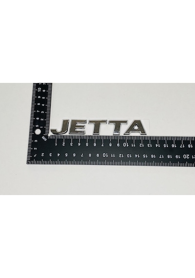 Volkswagen Jetta 2010 - 2014 Tdi Arka Bagaj Yazısı Krom Set