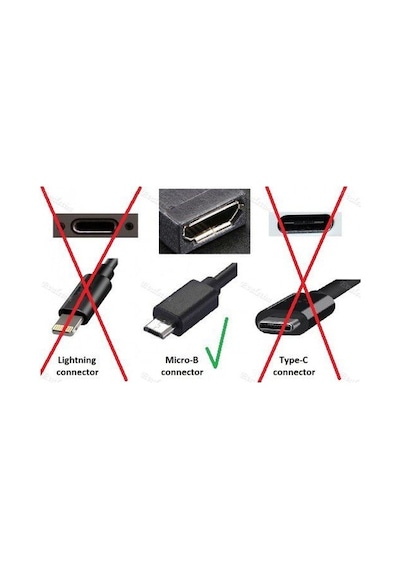 Micro Usb Y Kablo Data Power Çevirici 4378 Dönüştürücü Adaptör 2