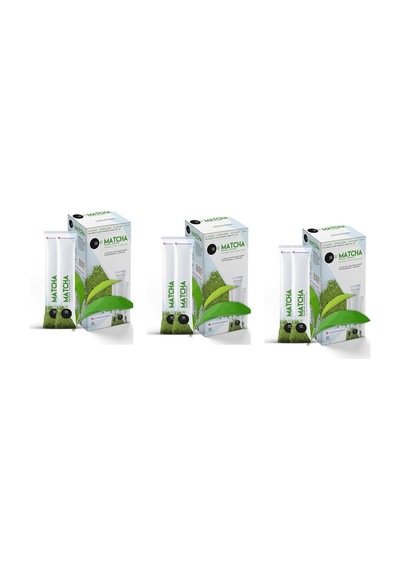 Matcha Premium Japanese Toz Maça Çayı 3'lü Paket