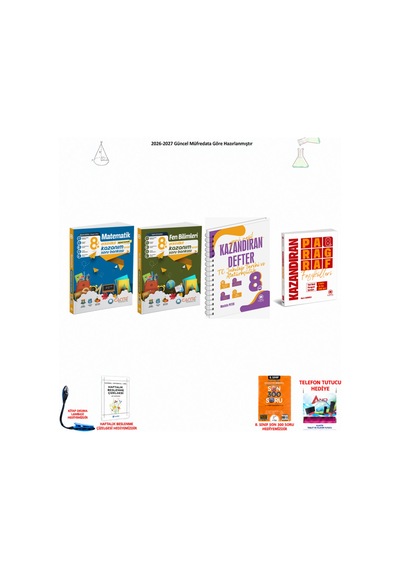 Çanta 8. Sınıf Lgs Tüm Dersler 115 4 Kitap Seti