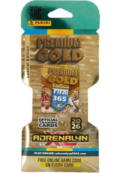 Panini Fıfa 365 Adrenalyn Xl 2026 Premium Gold Kart - Futbolcu Kartları - Gold Trading Oyuncu Kartı Futbol Yıldızı
