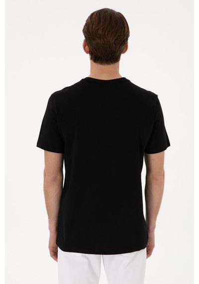 U.S. Polo Assn. Us. Polo Assn. Erkek Tişört 50298043-vr046 SIYAH