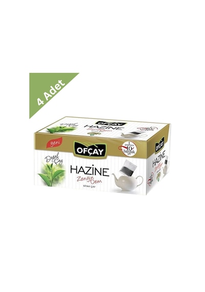 Ofçay Hazine Zengin Dem Siyah Çay 240 G X 4 Adet - Çay Saatlerinin Değerli Hazinesi
