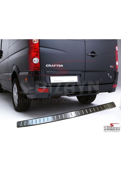 S-dizayn Vw Crafter Krom Arka Tampon Eşiği 2011-2017 A+ Kalite