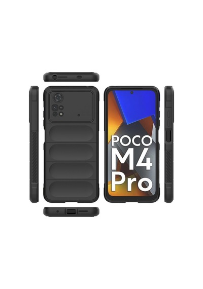 Xiaomi Poco M4 Pro 4g Uyumlu Kılıf Optimum Silikon - Siyah