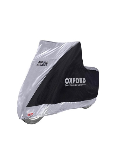 Oxford Motosiklet Scooter Ekranli Aquatex Kilif Small Siyah-gri Cv216