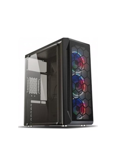 Thermaltake Hiper Zoe R7-5700 16 GB 500 GB SSD RTX4060 Free Dos Masaüstü Oyuncu Bilgisayarı