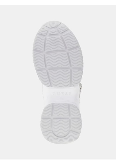 Guess Harpaa Logo Zincirli Kadın Sneaker Ayakkabı Flpharele12 Beyaz