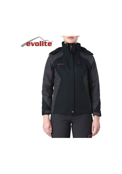 Evolite Diva Bayan 3In1 Gri/Siyah Mont (548519101) Gri