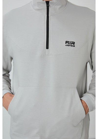 Tommy Life Herbert Taş - Siyah Dik Yaka Eşofman Takım - 85233 Taş Rengi Taş