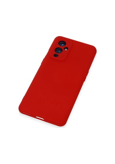 Cosmotex Newface One Plus 9 Kılıf Nano İçi Kadife Silikon - Kırmızı