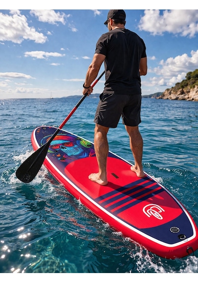 Paddle Board Sup Bodi Power Head Şişme Stand 350x84x15cm Full Set