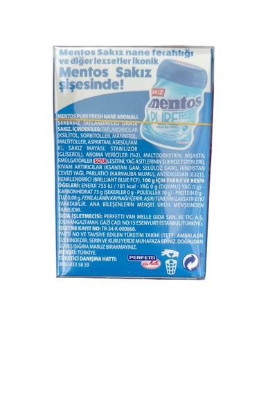 Pure Fresh Nane Draje Sakız 22 Gr 20 Adetli