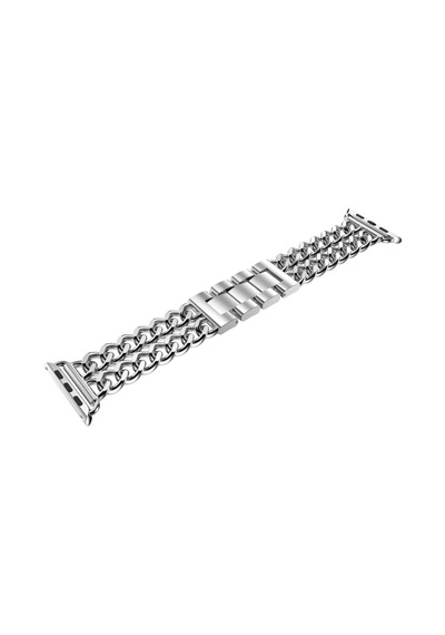 Apple Uyumlu  Watch Ultra 49 MM Kordon Cowboy Metal Kordon