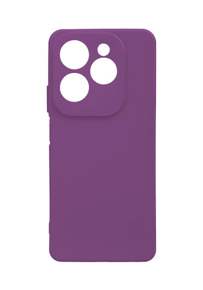 Zore İnfinix Hot 40 Pro Kılıf Nvth Biye Silikon - Mor