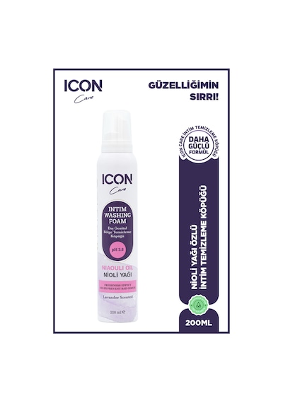 Icon Care Genital Bölge Temizleme Köpüğü 200 ML