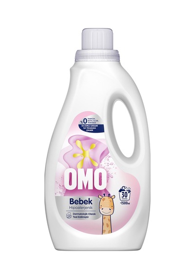 Omo Bebek Sıvı Deterjan 1500 Ml 4 Adet