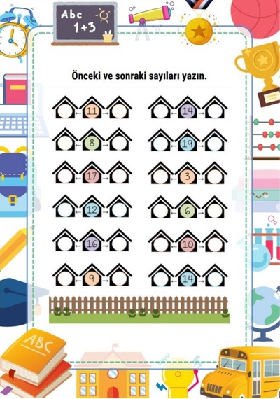 İşlemlerle Matematik Yaz-sil Kitabı Okul Öncesi Ve 1-2-3. Sınıfl