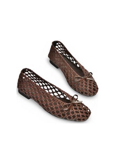 Fox Shoes Y282712509 Kahverengi Günlük Kadın Babet