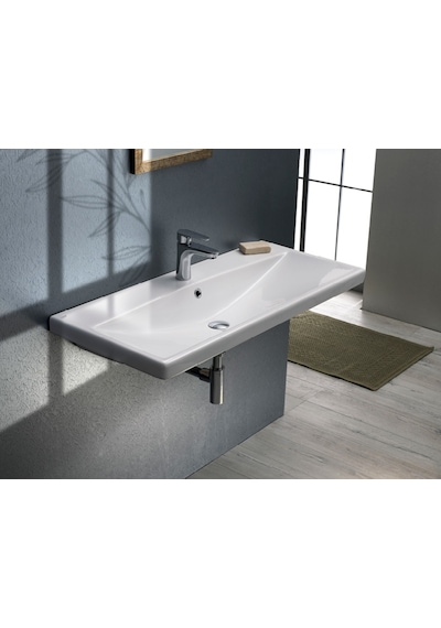 Turkuaz Seramik Cerastyle Elite 60 x 45 CM Etajerli Lavabo