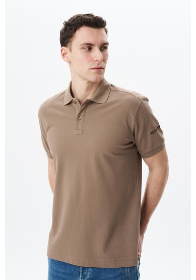 AR-MA Arma Erkek Regular Fit % 100 Pamuk Pike Polo Yaka Tişört Y29374355202 Gri