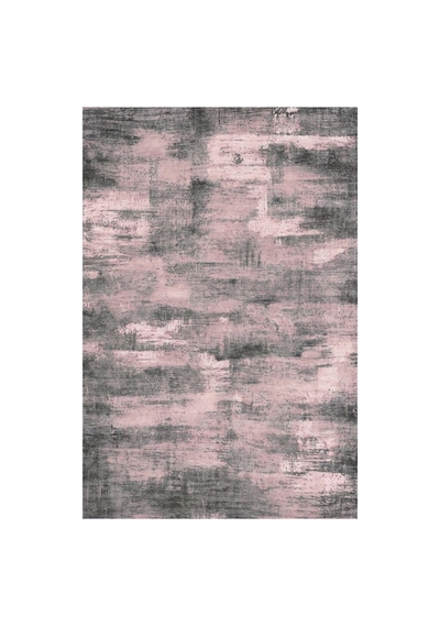 Kartela Halı Vintage Halı Kaymaz Taban Makinede Yıkanabilir Halı Gül Kurusu - 80 X 120 Cm