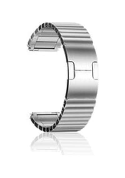 Samsung Galaxy Uyumlu Watch 46mm Krd-35 22mm Metal Kordon - Gümüş