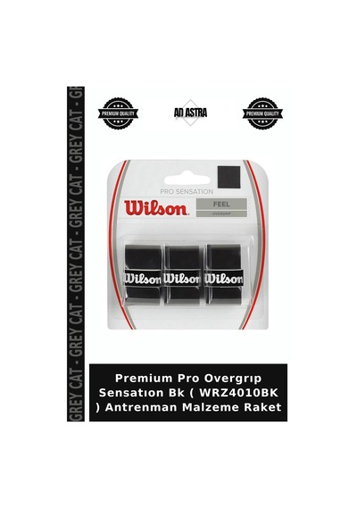 Premium Pro Overgrıp Sensatıon Bk Wrz4010bk Antrenman Malzeme Raket Siyah