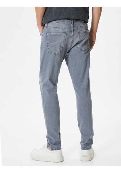 Koton Skinny Fit Kot Pantolon - Michael Jean İndigo Stone 4sam40154nd 4SAM40154NDFA6 İndigo - Taş Koton Skinny Fit Kot Pantolon - Michael Jean İndigo Stone 4sam40154nd 4SAM40154NDFA6 İndigo - Taş