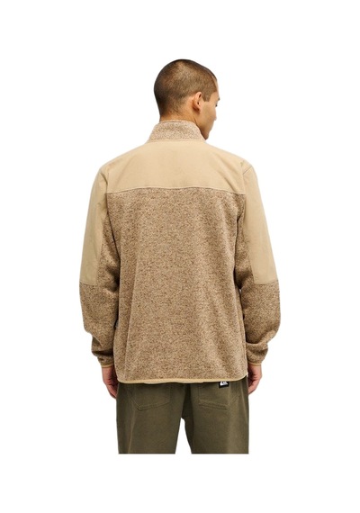 Quıksılver Quıksılver Keller Outdoor Fz Erkek Bej Sweatshırt Clmh