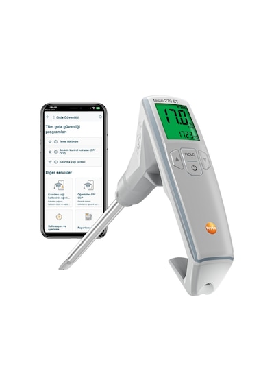 Testo 270 Bt Akıllı Kızartma Yağı Kalite Ölçer