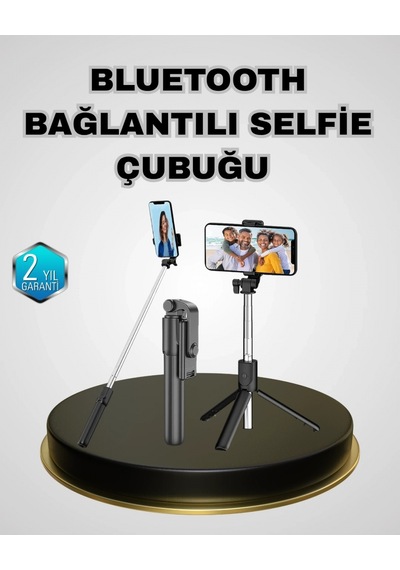 Bluetooth Selfie Çubuğu Kablosuz, Hafif Ve Yüksek Çözünürlüklü Çekim İçin Çok Renkli