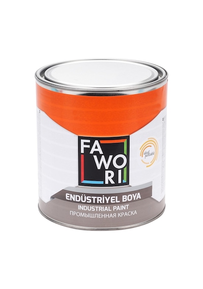 Fawori İdeal Parlak End. Boya Mat Beyaz 2,5Kg
