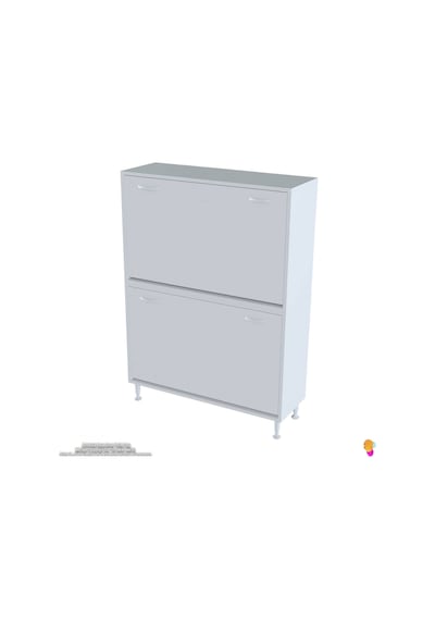 Modilayn İlkim Modern Çamaşır Ünitesi, 90x138x32,5 Cm Gizli 6 Göz Akıllı Sepetli Dolap Beyaz Modilayn İlkim Modern Çamaşır Ünitesi, 90x138x32,5 Cm Gizli 6 Göz Akıllı Sepetli Dolap Beyaz