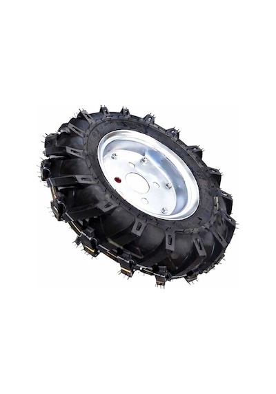 Çapa Makinesi Tekeri 400x8 23 Mm Aks Uyumlu Tarım Lastiği