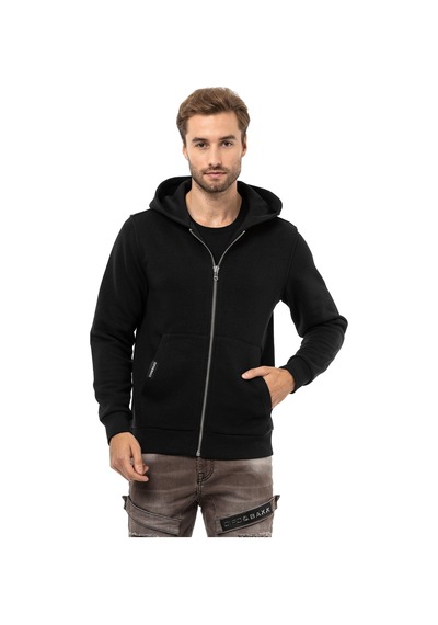 Cipo & Baxx Cl556 Erkek Basic Zip Sweatshirt 001