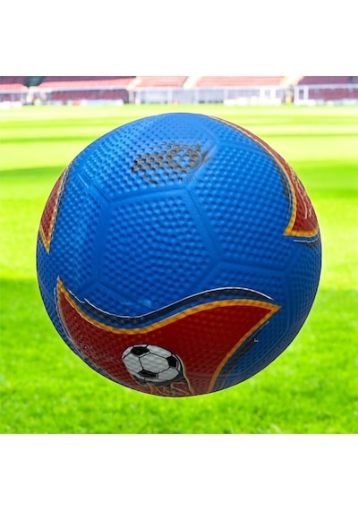 Futbol Topu No:4 Her Zemine Uygun Maç Topu Beton-toprak-çim Çok Renkli