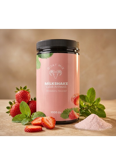 Çilekli Milkshake 1000 Gr. 1 KG