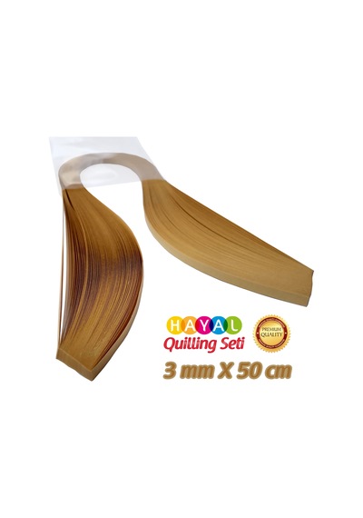 Hayal 3 Mm Muz Sarısı Renk Quilling Kağıdı - 100'Lü