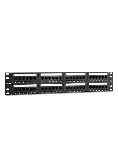 Sl-pc48 48 Li Utp Cat5e Patch Panel