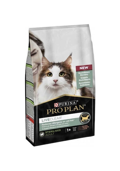 Purina Pro Plan Liveclear Somonlu Alerjen Azaltan Kısırlaştırılmış Yetişkin Kedi Maması 2 x 1400 G