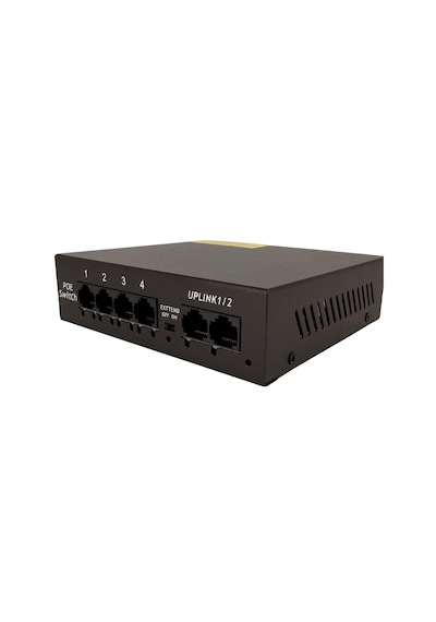 Longline 6-port 10/100mbps Masaüstü 4-port Poe+ Switch