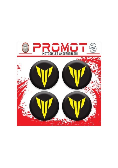 Mt Uyumlu Damla Sticker 4cm-4 Adet 03 Diğer