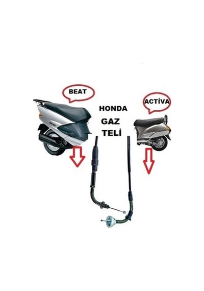 Honda Activa Ve Beat Gaz Teli