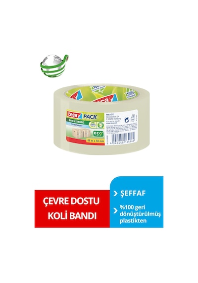 Eco Koli Bandı Şeffaf Pp Diğer