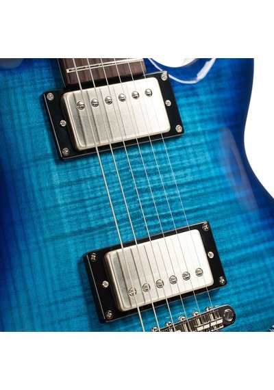 Cort M600 Bb Elektro Gitar - Blue Burst Maun Gövde, Duncan Desi