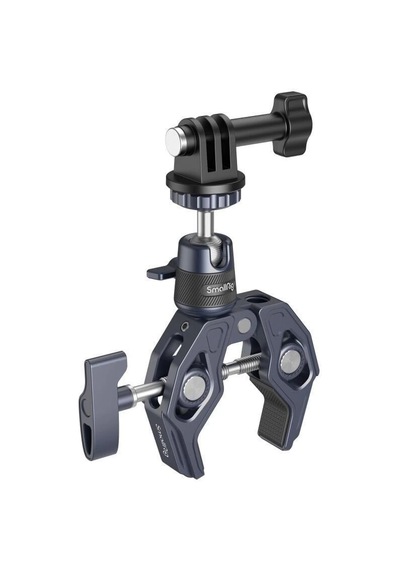 Smallrig 4102b Aksiyon Kameraları İçin 360 Küresel Başlık Montajlı Süper Kelepçe