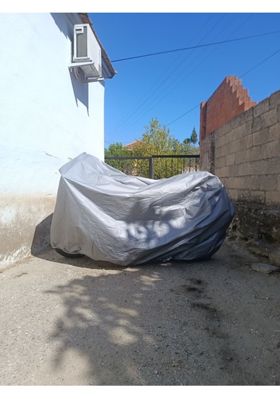 Motosiklet Brandası Gri Renk, Su İtici, Premium Kalite