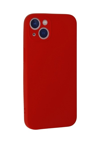 Newface - 535 - iPhone Uyumlu 13 Mini Kılıf Nano İçi Kadife Silikon - Csmo-tex - - Kırmızı