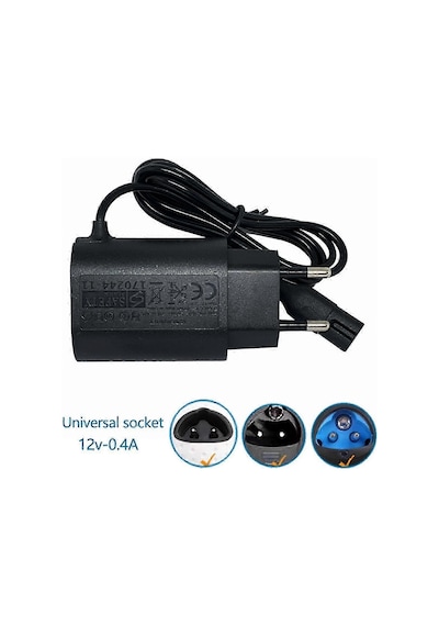 Braun Series S3 S5 S7 S8 S9 Elektrikli Tıraş Makinesi Şarj Cihazı 12v 0.4a Yedek Ab Fiş Adaptörü Tıraşla Uyumlu